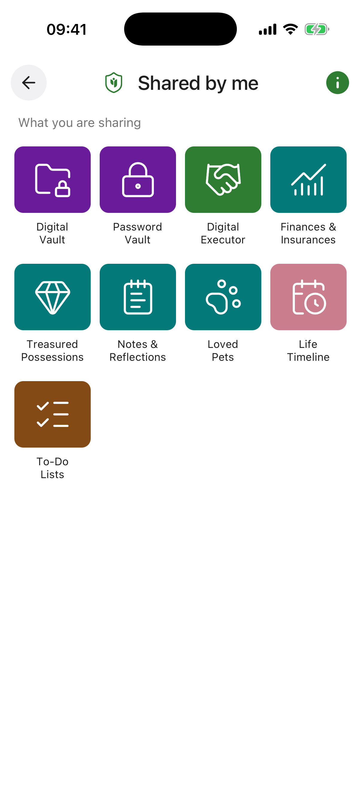 Trusted Access screen